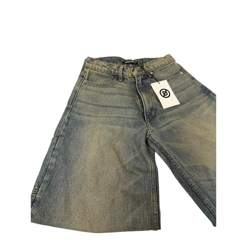 NWT! Discont'd Adult Desert‎ Baggy Wide Leg Denim 28W x 33L